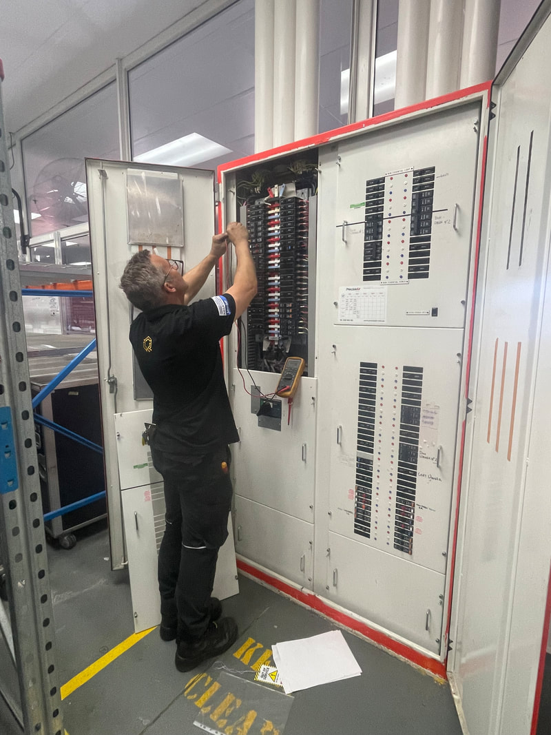 Electrical panel maintenance and repair